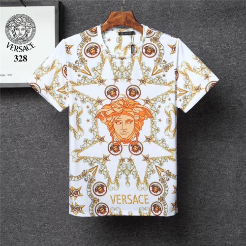 Versace T-Shirts Short Sleeved For Men #801137 $25.00 USD, Wholesale Replica Versace T-Shirts