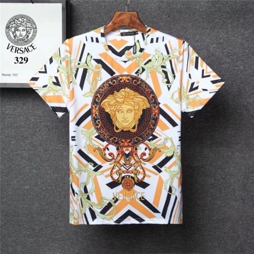 Versace T-Shirts Short Sleeved For Men #801140 $25.00 USD, Wholesale Replica Versace T-Shirts