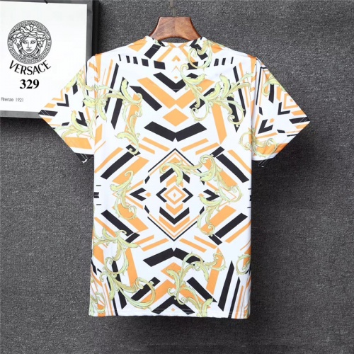 Replica Versace T-Shirts Short Sleeved For Men #801140 $25.00 USD for Wholesale