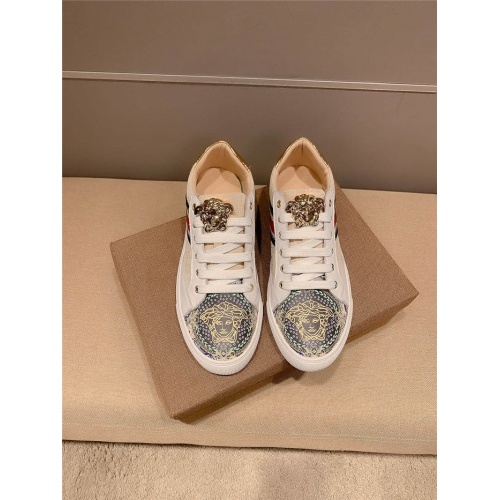 Replica Versace Casual Shoes For Men #801145 $72.00 USD for Wholesale