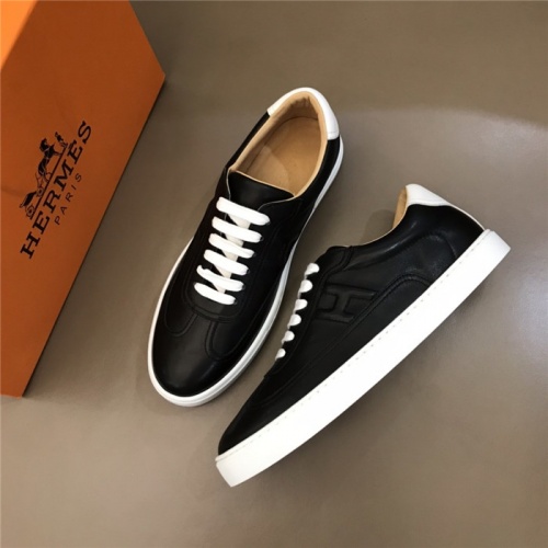 Replica Hermes Casual Shoes For Men #801226 $76.00 USD for Wholesale