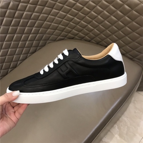 Replica Hermes Casual Shoes For Men #801226 $76.00 USD for Wholesale