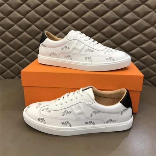Hermes Casual Shoes For Men #801229 $80.00 USD, Wholesale Replica Hermes Casual Shoes