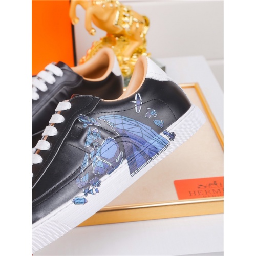 Replica Hermes Casual Shoes For Men #801233 $82.00 USD for Wholesale