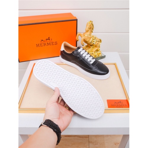 Replica Hermes Casual Shoes For Men #801233 $82.00 USD for Wholesale