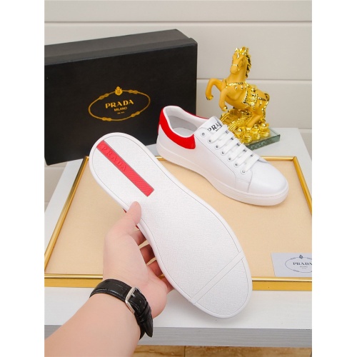 Replica Prada Casual Shoes For Men #801235 $76.00 USD for Wholesale