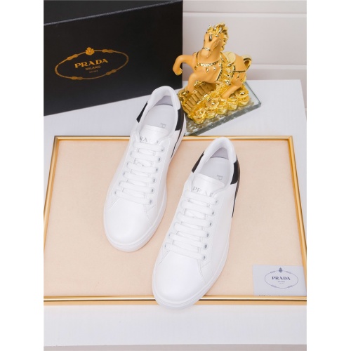 Replica Prada Casual Shoes For Men #801239 $76.00 USD for Wholesale
