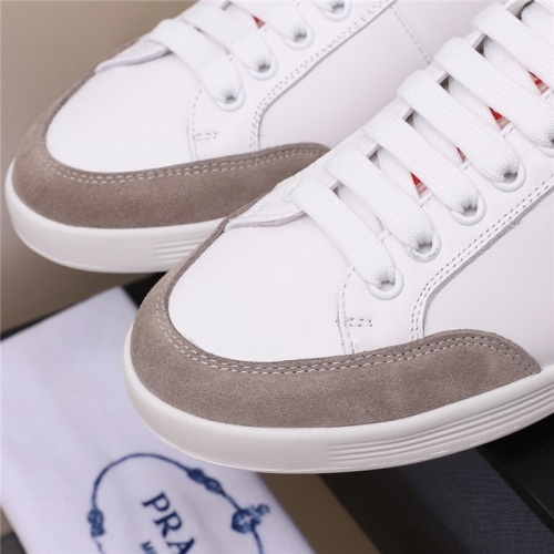 Replica Prada Casual Shoes For Men #801242 $76.00 USD for Wholesale