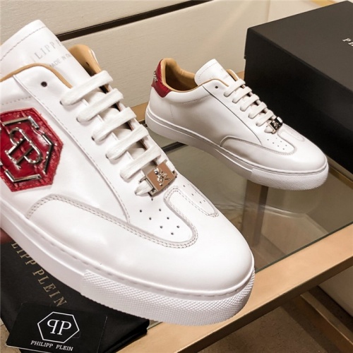 Replica Philipp Plein PP Casual Shoes For Men #801254 $76.00 USD for Wholesale
