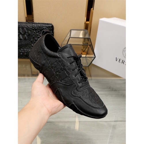 Replica Versace Casual Shoes For Men #801320 $80.00 USD for Wholesale