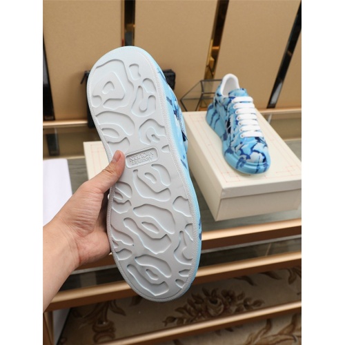 Replica Alexander McQueen Casual Shoes For Men #801328 $92.00 USD for Wholesale