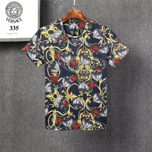 Replica Versace T-Shirts Short Sleeved For Men #801471 $25.00 USD for Wholesale