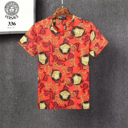 Versace T-Shirts Short Sleeved For Men #801473 $25.00 USD, Wholesale Replica Versace T-Shirts