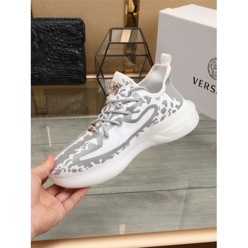 Replica Versace Casual Shoes For Men #801766 $76.00 USD for Wholesale