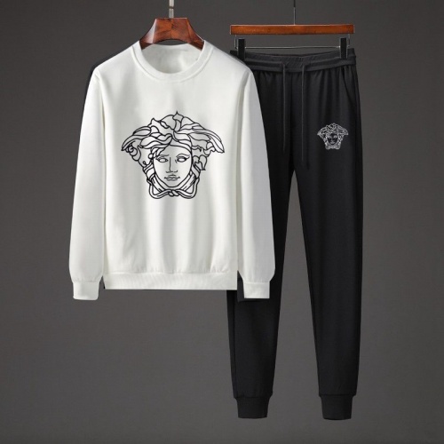 Versace Tracksuits Long Sleeved For Men #801848 $85.00 USD, Wholesale Replica Versace Tracksuits