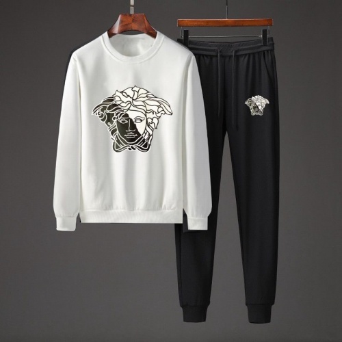 Versace Tracksuits Long Sleeved For Men #801855 $85.00 USD, Wholesale Replica Versace Tracksuits