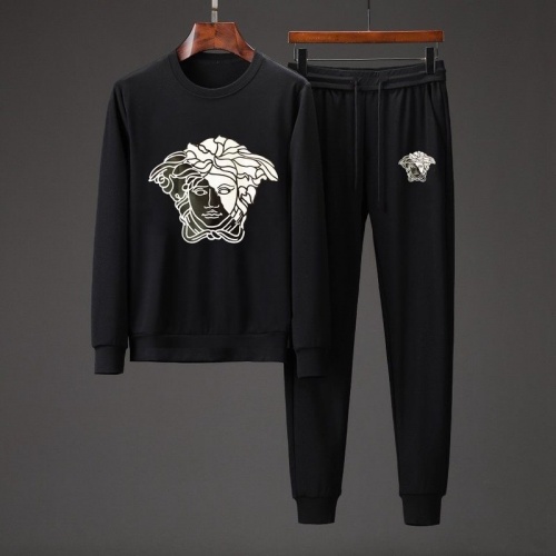 Versace Tracksuits Long Sleeved For Men #801856 $85.00 USD, Wholesale Replica Versace Tracksuits