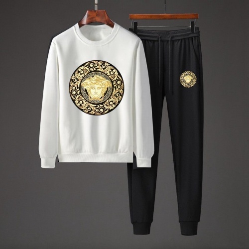 Versace Tracksuits Long Sleeved For Men #801857 $85.00 USD, Wholesale Replica Versace Tracksuits