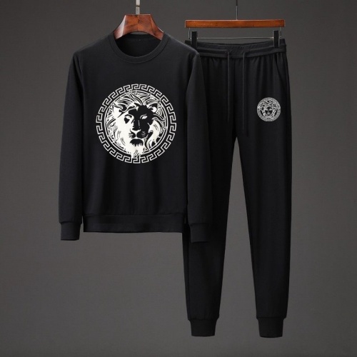 Versace Tracksuits Long Sleeved For Men #801866 $85.00 USD, Wholesale Replica Versace Tracksuits