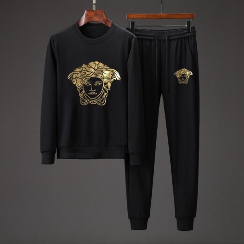 Versace Tracksuits Long Sleeved For Men #801871 $85.00 USD, Wholesale Replica Versace Tracksuits