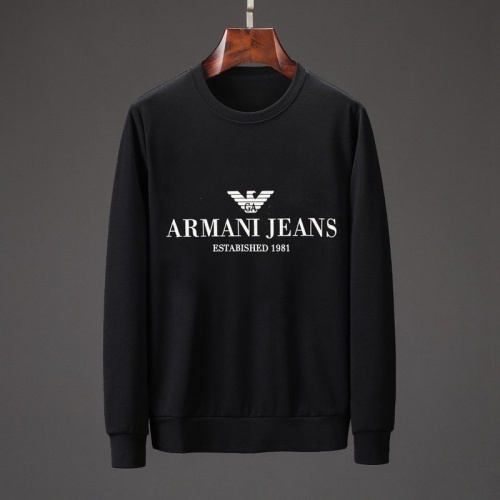 Replica Armani Tracksuits Long Sleeved For Men #801883 $85.00 USD for Wholesale