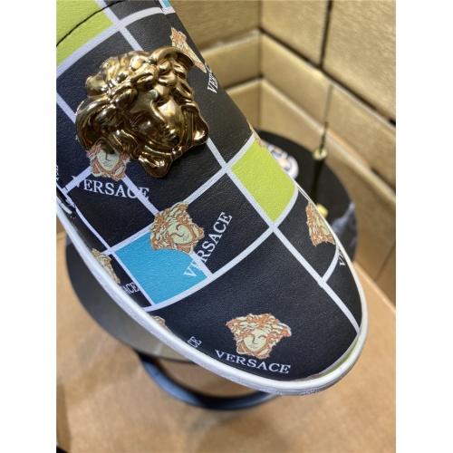 Replica Versace Casual Shoes For Men #802141 $68.00 USD for Wholesale