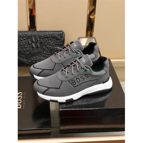 Replica Boss Casual Shoes For Men #802180 $76.00 USD for Wholesale