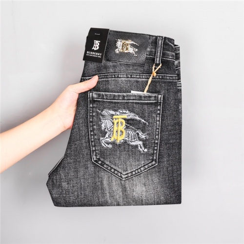 Replica Burberry Jeans For Men #802268 $54.00 USD for Wholesale