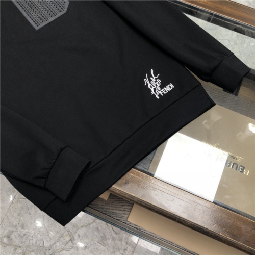 Replica Fendi Hoodies Long Sleeved For Men #802405 $48.00 USD for Wholesale