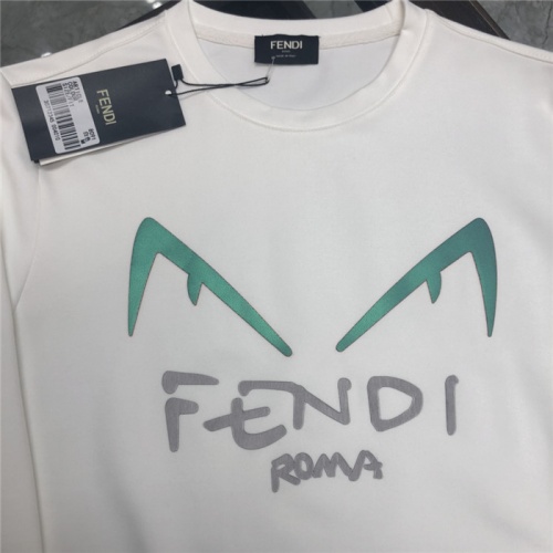 Replica Fendi Hoodies Long Sleeved For Men #802428 $48.00 USD for Wholesale