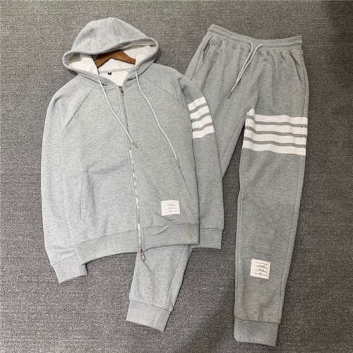 Thom Browne TB Tracksuits Long Sleeved For Men #802447 $92.00 USD, Wholesale Replica Thom Browne TB Tracksuits
