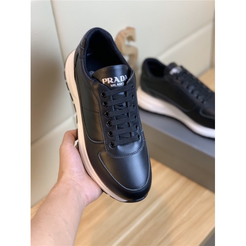 Replica Prada Casual Shoes For Men #802677 $85.00 USD for Wholesale