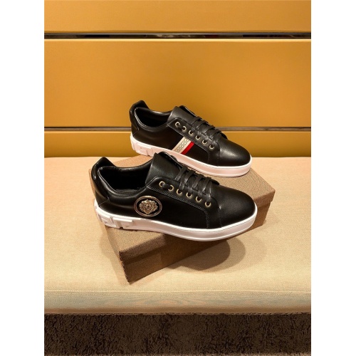 Replica Versace Casual Shoes For Men #802732 $72.00 USD for Wholesale