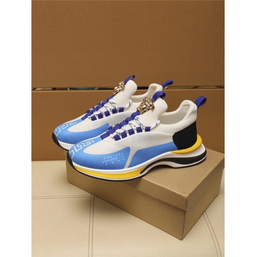 Replica Versace Casual Shoes For Men #802742 $72.00 USD for Wholesale
