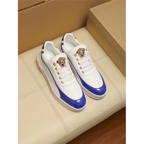Replica Versace Casual Shoes For Men #802744 $72.00 USD for Wholesale