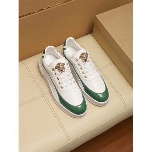Replica Versace Casual Shoes For Men #802745 $72.00 USD for Wholesale