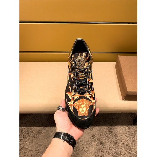 Replica Versace Casual Shoes For Men #802754 $72.00 USD for Wholesale