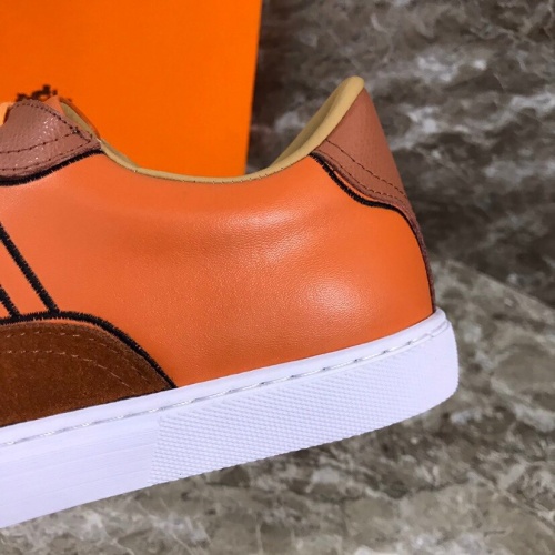 Replica Hermes Casual Shoes For Men #802795 $80.00 USD for Wholesale