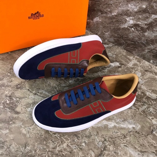 Replica Hermes Casual Shoes For Men #802797 $80.00 USD for Wholesale