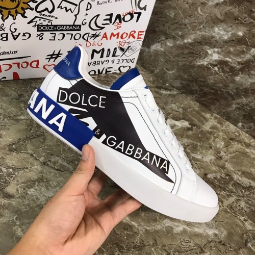 Replica Dolce & Gabbana D&G Casual Shoes For Men #802798 $82.00 USD for Wholesale