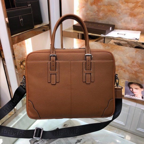 Replica Hermes AAA Man Handbags #803003 $141.00 USD for Wholesale