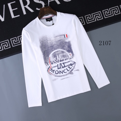 Moncler T-Shirts Long Sleeved For Men #803076 $34.00 USD, Wholesale Replica Moncler T-Shirts