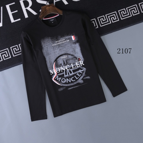 Moncler T-Shirts Long Sleeved For Men #803077 $34.00 USD, Wholesale Replica Moncler T-Shirts