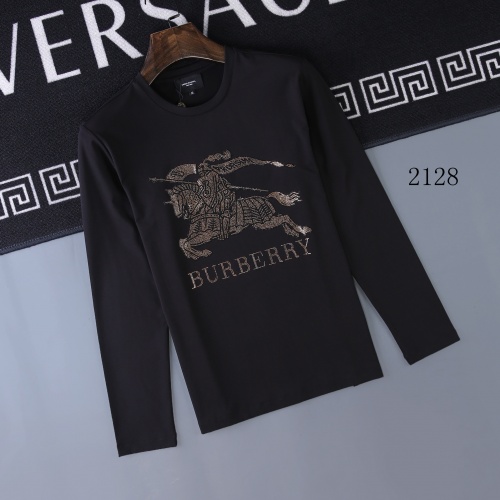 Burberry T-Shirts Long Sleeved For Men #803087 $34.00 USD, Wholesale Replica Burberry T-Shirts