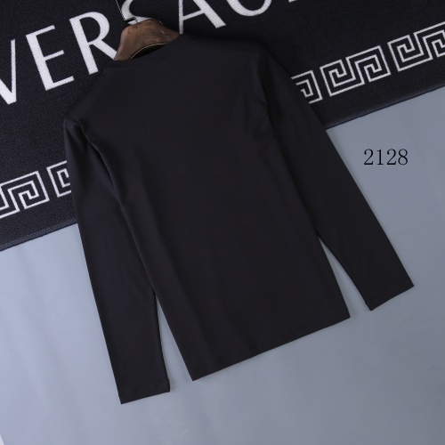 Replica Burberry T-Shirts Long Sleeved For Men #803087 $34.00 USD for Wholesale