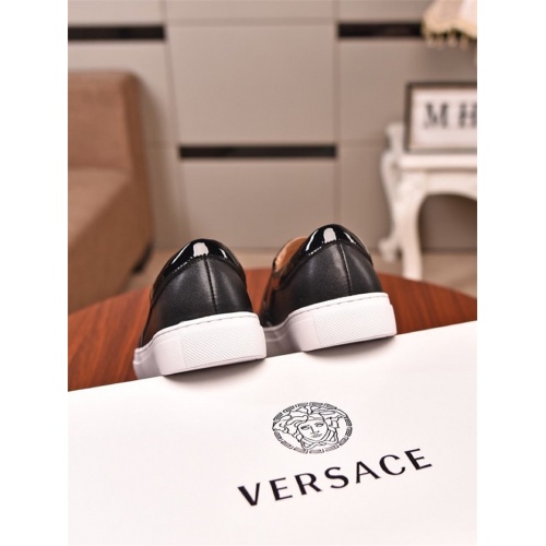Replica Versace Casual Shoes For Men #803107 $76.00 USD for Wholesale