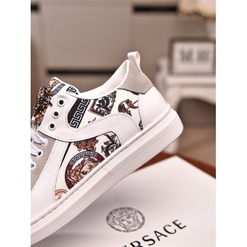 Replica Versace Casual Shoes For Men #803108 $80.00 USD for Wholesale