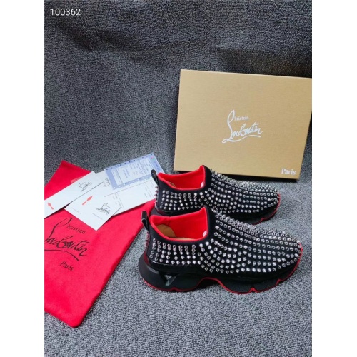 Christian Louboutin CL Casual Shoes For Women #803131 $100.00 USD, Wholesale Replica Christian Louboutin Shoes