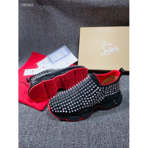 Replica Christian Louboutin CL Casual Shoes For Women #803131 $100.00 USD for Wholesale