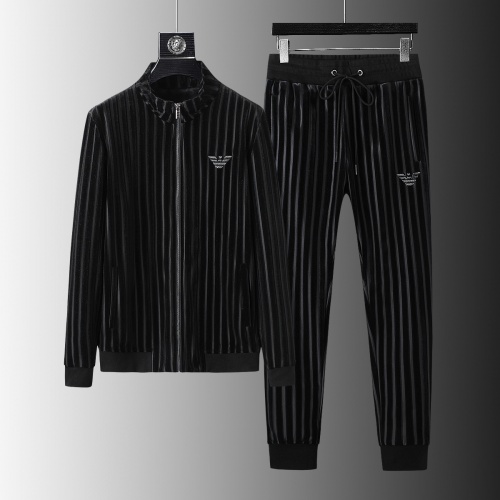 Armani Tracksuits Long Sleeved For Men #803531 $102.00 USD, Wholesale Replica Armani Tracksuits